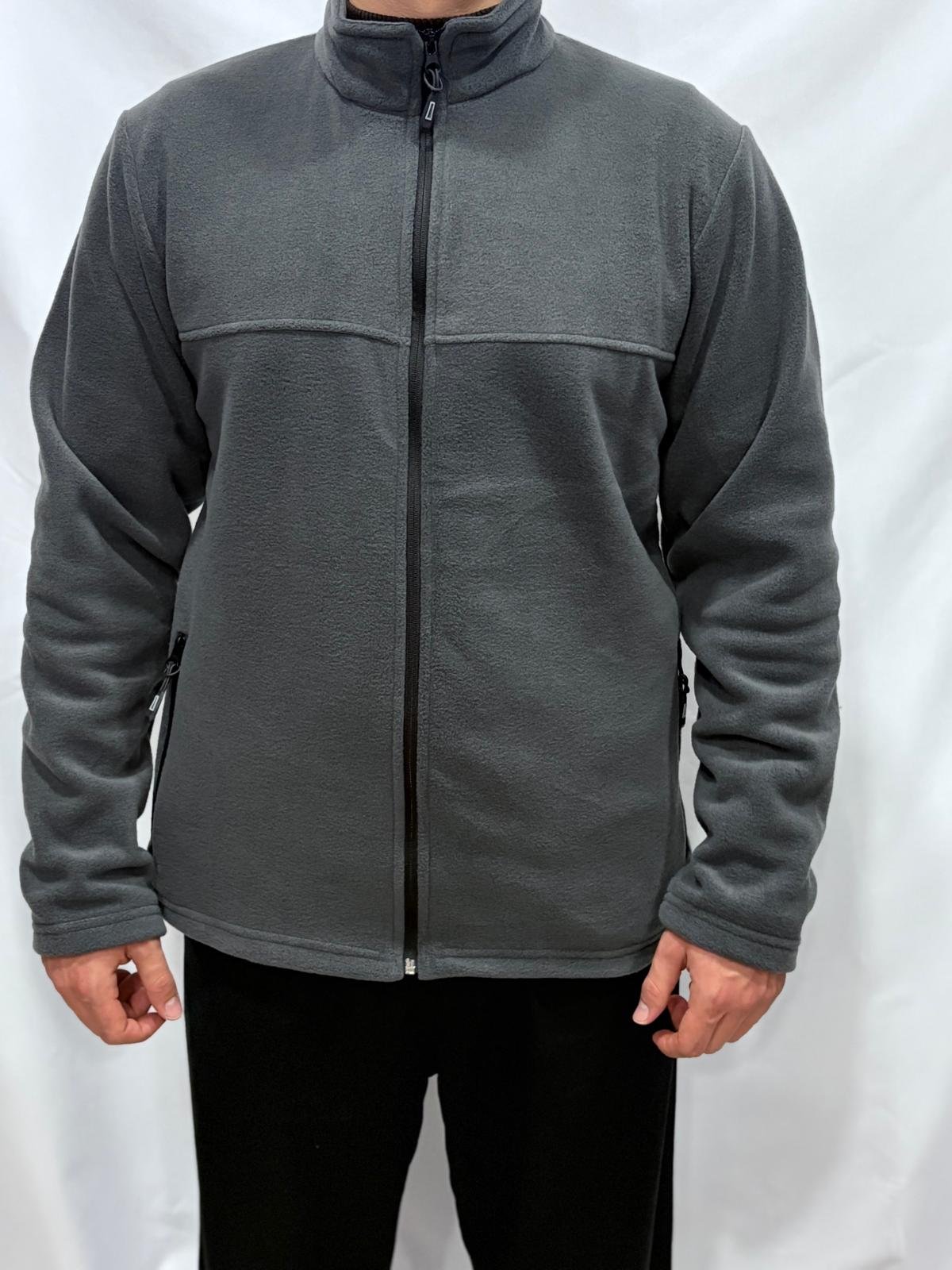 GRİ POLAR CEKET UNIVERSAL 280 GR - Görsel 2