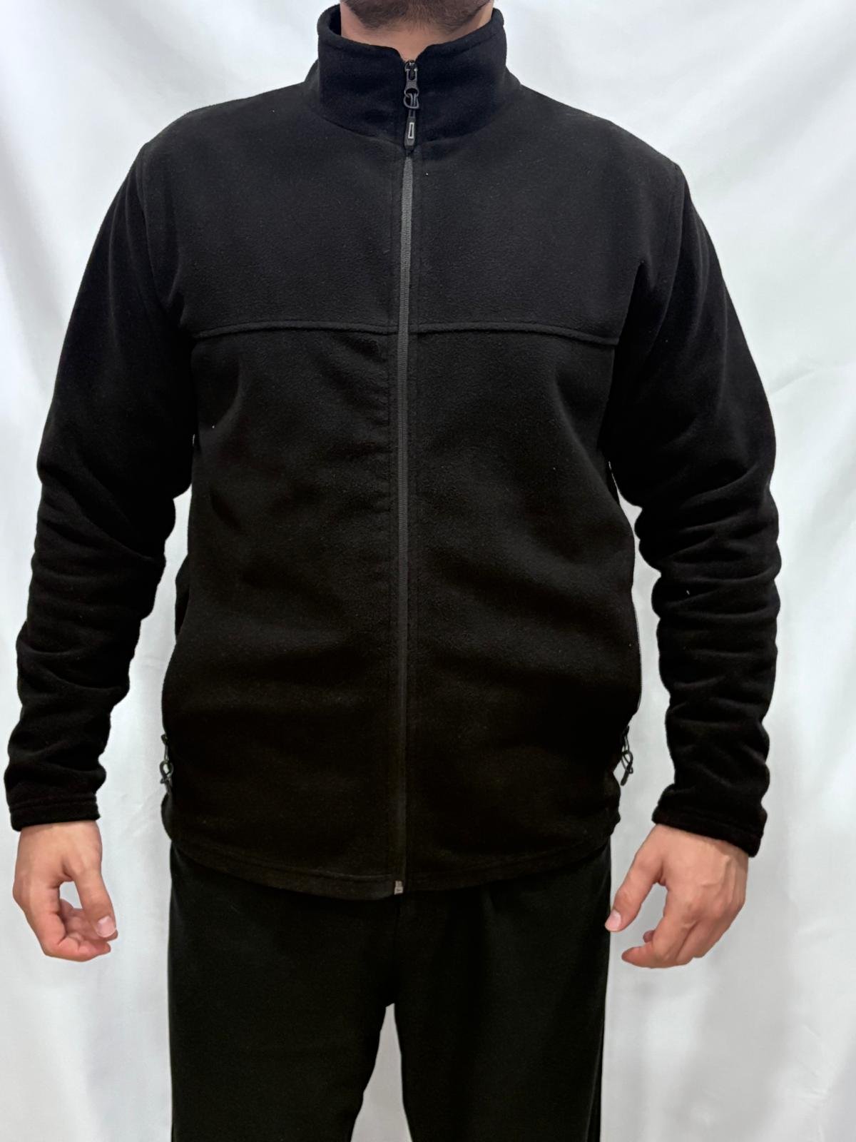 SİYAH POLAR CEKET UNIVERSAL 280 GR