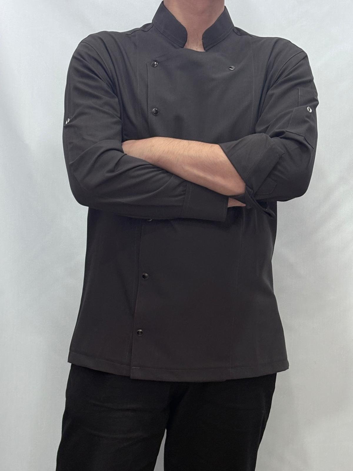 SERENITY LİKRALI FÜME AŞÇI CEKETİ - Görsel 2