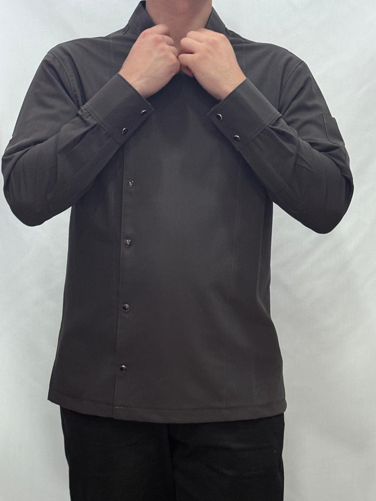 SERENITY LİKRALI FÜME AŞÇI CEKETİ - Görsel 3