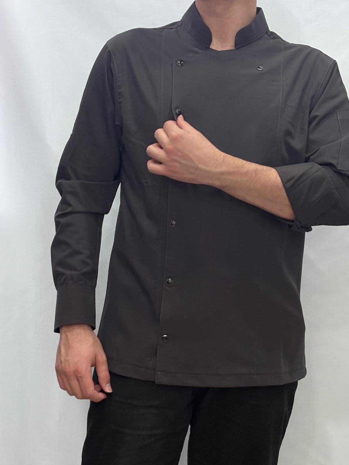 SERENITY LİKRALI FÜME AŞÇI CEKETİ - Görsel 4