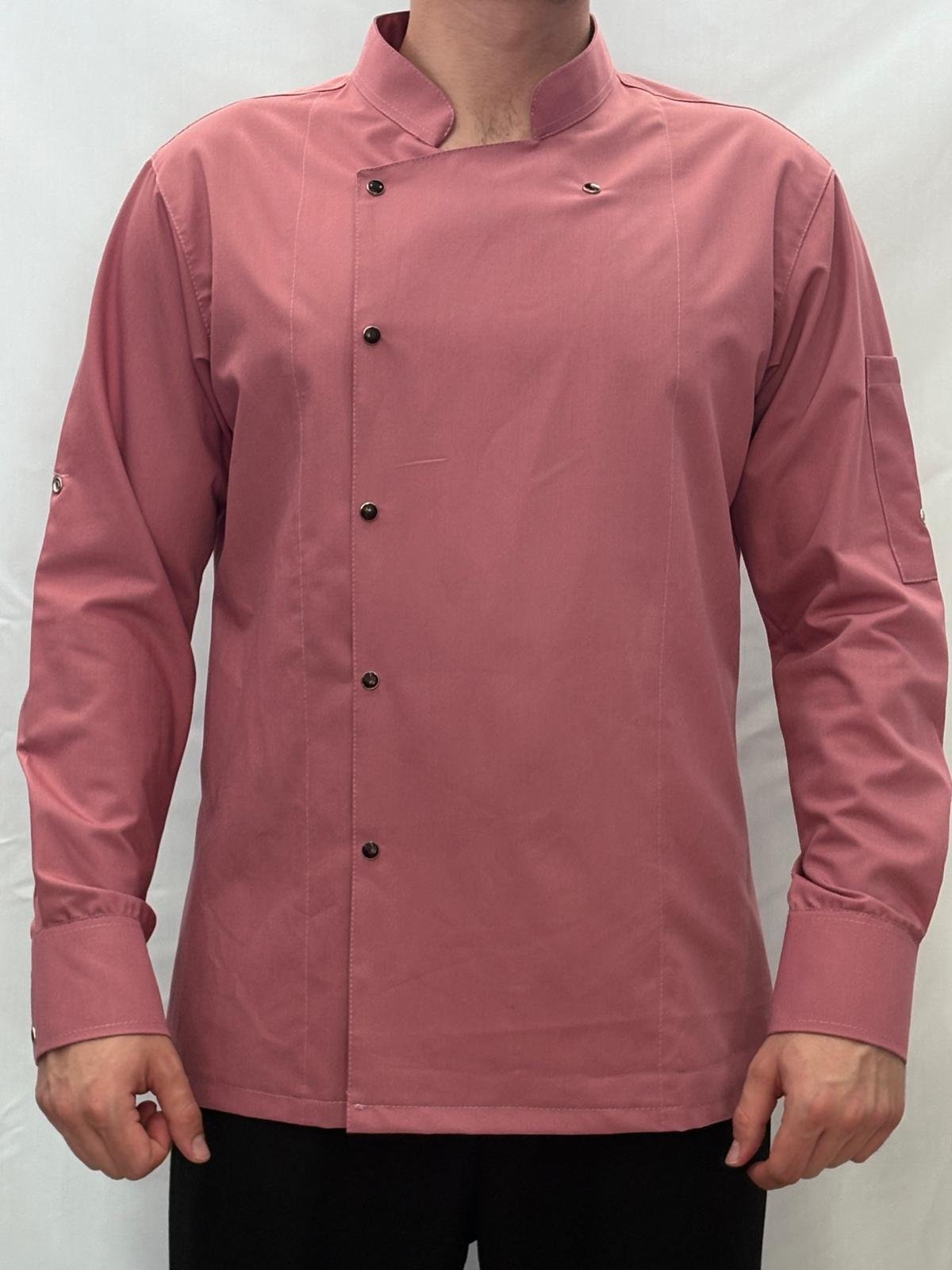 SERENITY LİKRALI TOZ PEMBE AŞÇI CEKETİ - Görsel 2