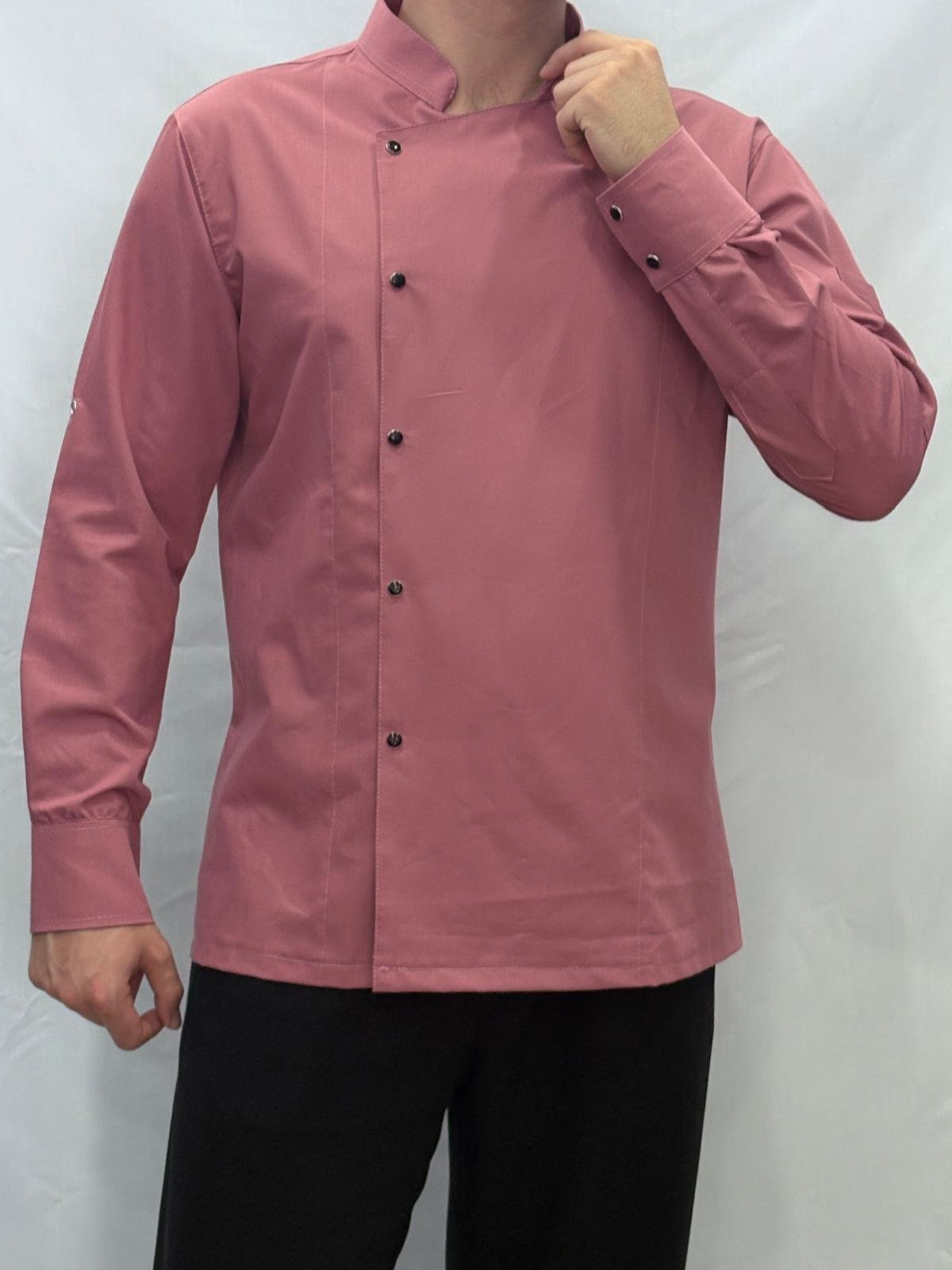 SERENITY LİKRALI TOZ PEMBE AŞÇI CEKETİ - Görsel 4